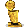 an NBA Finals Trophy
